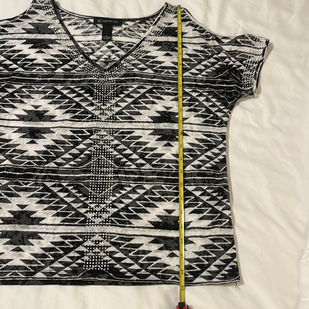 INC International - Cold Shoulder Top - Picture 8 of 9